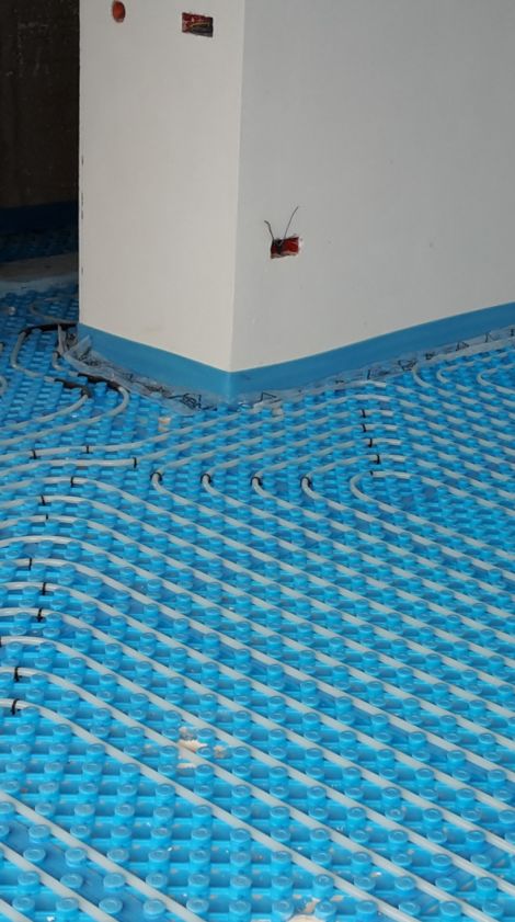 Οικοδομή στη Μεσσηνία με ενδοδαπέδια θέρμανση από την Art Water